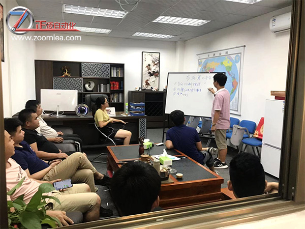正凌公司國慶節后復工復產安全培訓火熱進行中